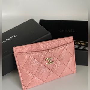 Classic 100% Original CHANEL Card Holder